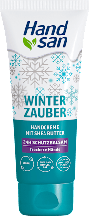 Handcreme Winterzauber mit Sheabutter, trockene Haut Handsan
