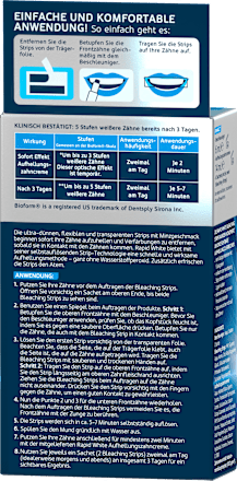Express 5 Minuten Bleaching Stripes Rapid white