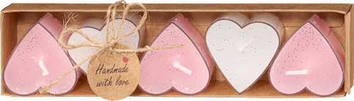 Lichter, Herzform, beglittert Dekorieren & Einrichten