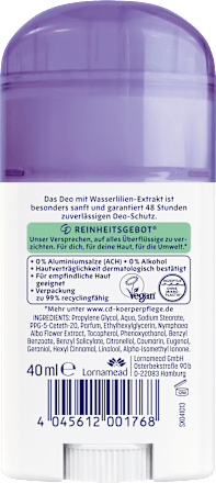 Deostick Wasserlilie CD