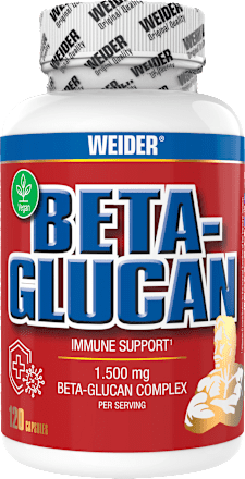 Beta-Glucan kapsule, 1500 mg WEIDER