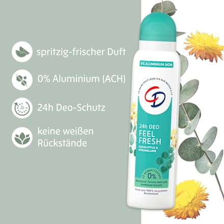 Deospray Feel Fresh CD