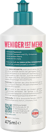 Spülmittel spritzige Zitrone Haka