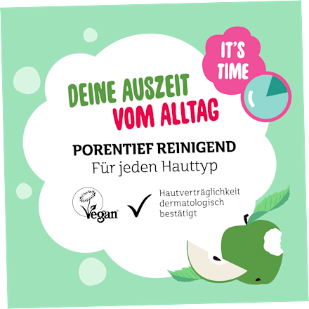 Bubble Creme Maske Weiße Tonerde & Apfel THE Beauty Mask COMPANY