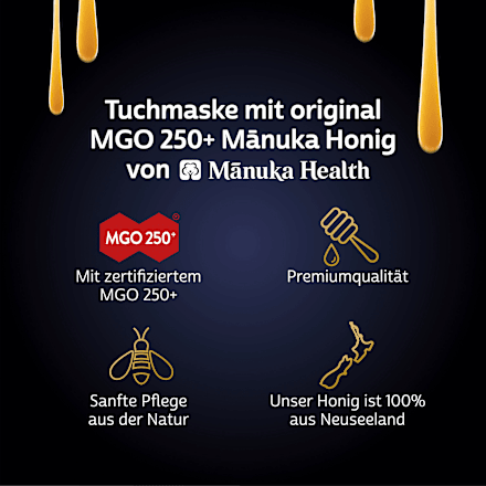 Tuchmaske mit Manuka Honig THE Beauty Mask COMPANY