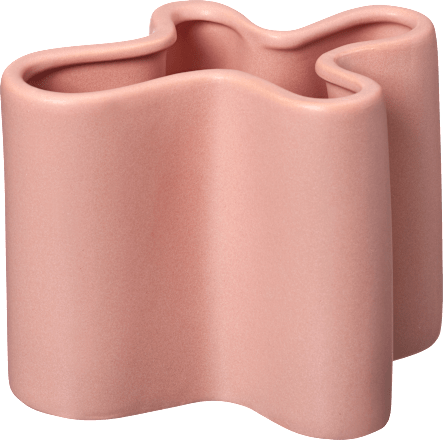 Stiftehalter aus Keramik, altrosa (9,5x12,5x10cm) keine Marke