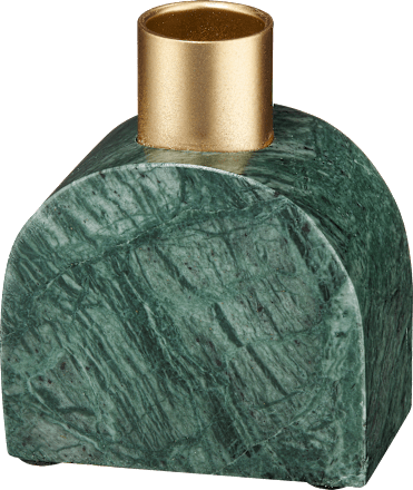 Stabkerzenhalter Marmor grün 8 cm keine Marke