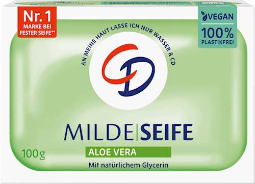 mildes Seifenstück mit Aloe Vera CD