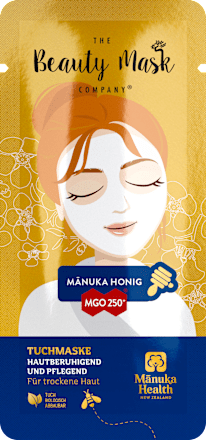 Tuchmaske mit Manuka Honig THE Beauty Mask COMPANY
