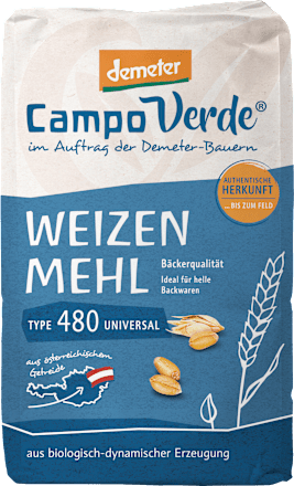 Weizenmehl Typ 480 Campo Verde