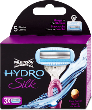 Nadomestne britvice Hydro Silk  WILKINSON SWORD