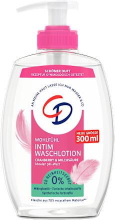 Loțiune de spălare intimă cu dispenser CD
