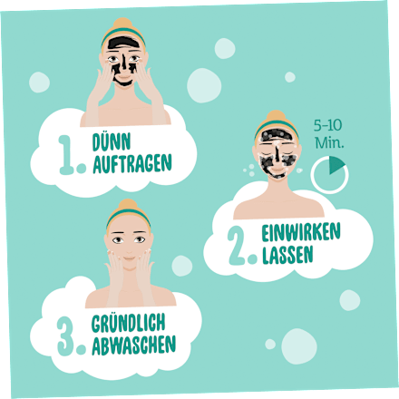 Bubble Creme Maske Aktivkohle & Lakritz THE Beauty Mask COMPANY