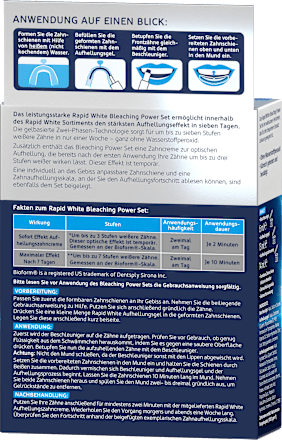 Bleaching Power Set Rapid white