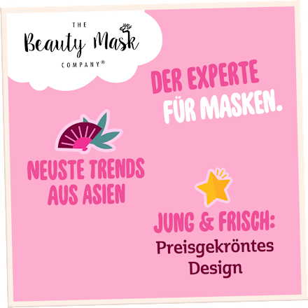 Bubble Creme Maske Aktivkohle & Lakritz THE Beauty Mask COMPANY