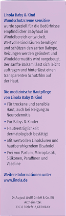 Wundschutzcreme sensitive Baby & Kind Linola