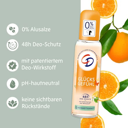 Deo Zerstäuber 24h Glücksgefühl CD
