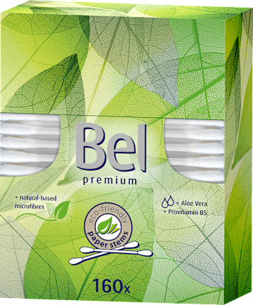 Vatové tyčinky premium s Aloe vera a provitamínom B5 Bel