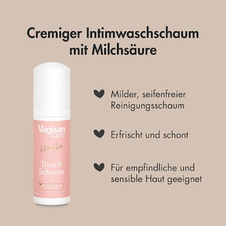 Inimpflege Waschschaum VagisanCare