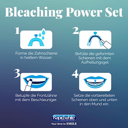 Bleaching Power Set Rapid white