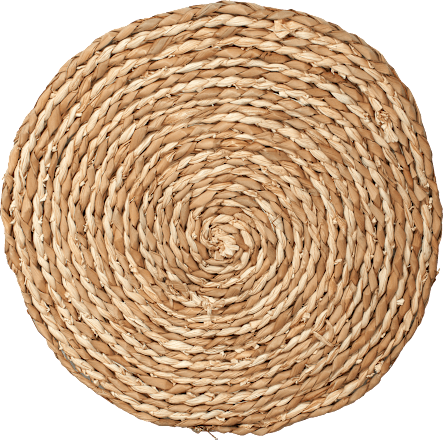 Tischset aus Seegras (39x39x1 cm) keine Marke