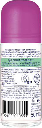 Deo Roll-on Pure Magnolia CD