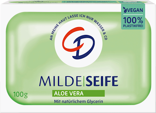mildes Seifenstück mit Aloe Vera CD