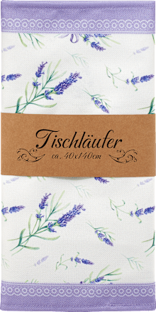 Tischläufer Lavendel (140x40 cm) Dekorieren & Einrichten