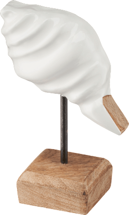 Muschelaufsteller, weiß-natur Dekorieren & Einrichten