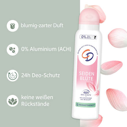 Deospray Seidenblüte CD