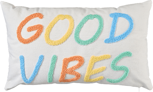 Kissen "GOOD VIBES" Dekorieren & Einrichten