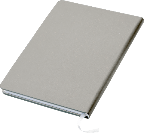 Notizbuch mit Stiftehalter A5, dunkelgrau keine Marke