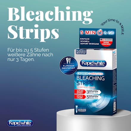 Express 5 Minuten Bleaching Stripes Rapid white