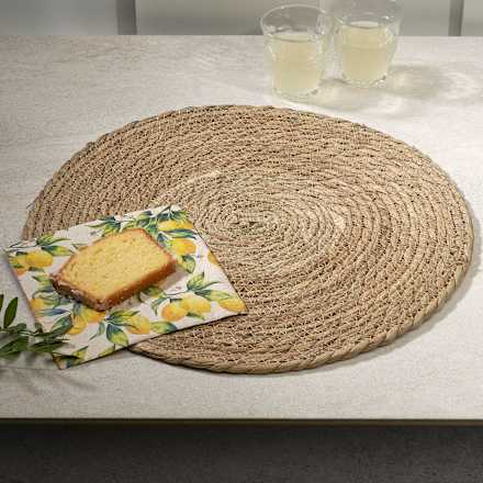 Platzset Seegras, natur  keine Marke