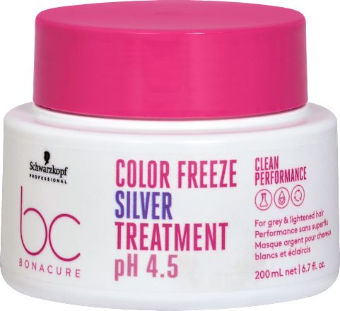 Color Freeze Silver Treatment Haarkur Schwarzkopf Professional bc Bonacure
