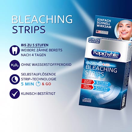 Bleaching Strips Rapid white