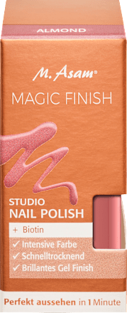 Nagellack Magic Finish Studio almond M. Asam