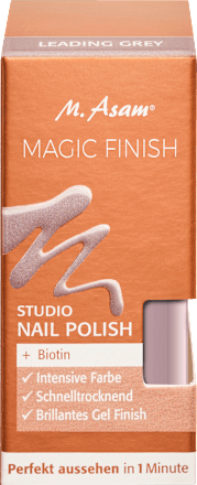 Magic Finish Studio Nagellack - Leading grey M. Asam
