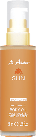 Körperschimmeröl SUN LSF 15 M. Asam