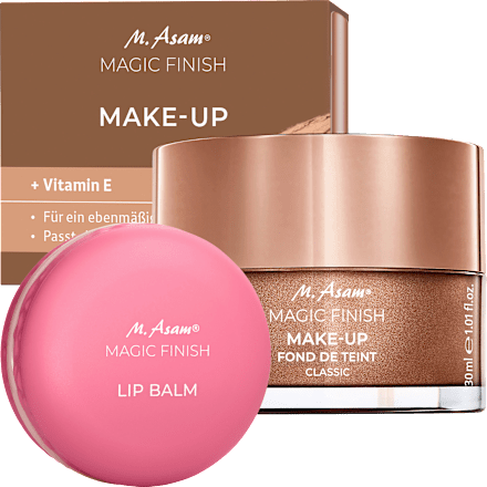 Geschenkset Foundation Classic Teint & Lippenbalsam Macaron Soft Silk M. Asam