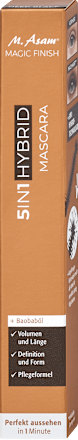 Mascara Magic Finish 5in1 Hybrid deep black M. Asam