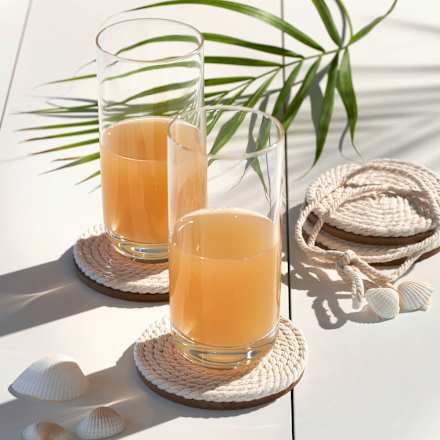 Untersetzer mit Kordel, creme Dekorieren & Einrichten