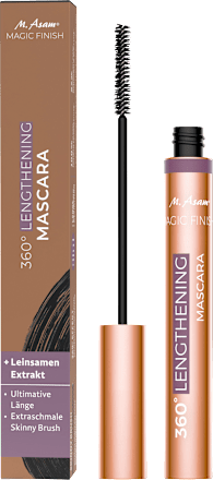 Mascara Magic Finish 360° Lengthening deep black M. Asam