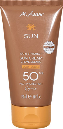 Sonnencreme Care & Protect LSF 50 M. Asam