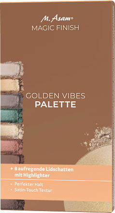 Lidschattenpalette Magic Finish Golden Vibes M. Asam