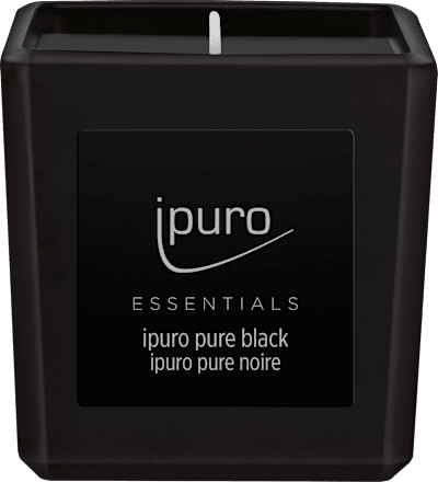 Duftkerze im  Glas pure black 125g ipuro