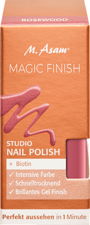 Nagellack Magic Finish Studio rosewood M. Asam