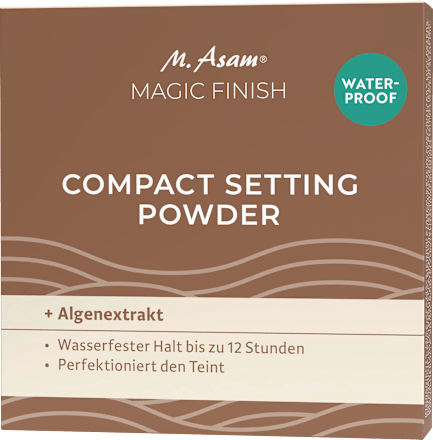 Kompakt Setting Puder Waterproof Transparent M. Asam