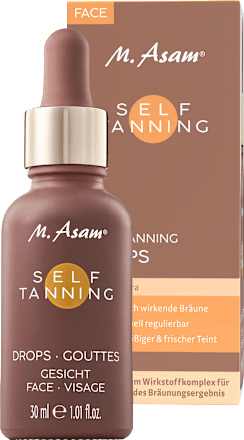 Selbstbräuner Konzentrat Gesicht + beach pillow bag M. Asam