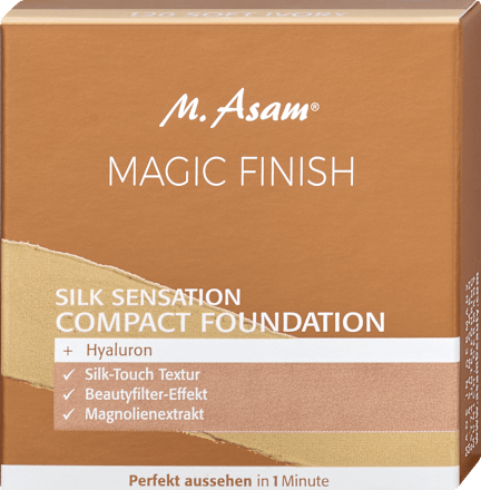 Foundation Magic Finish Kompakt Silk Sensation 120 Soft Ivory M. Asam